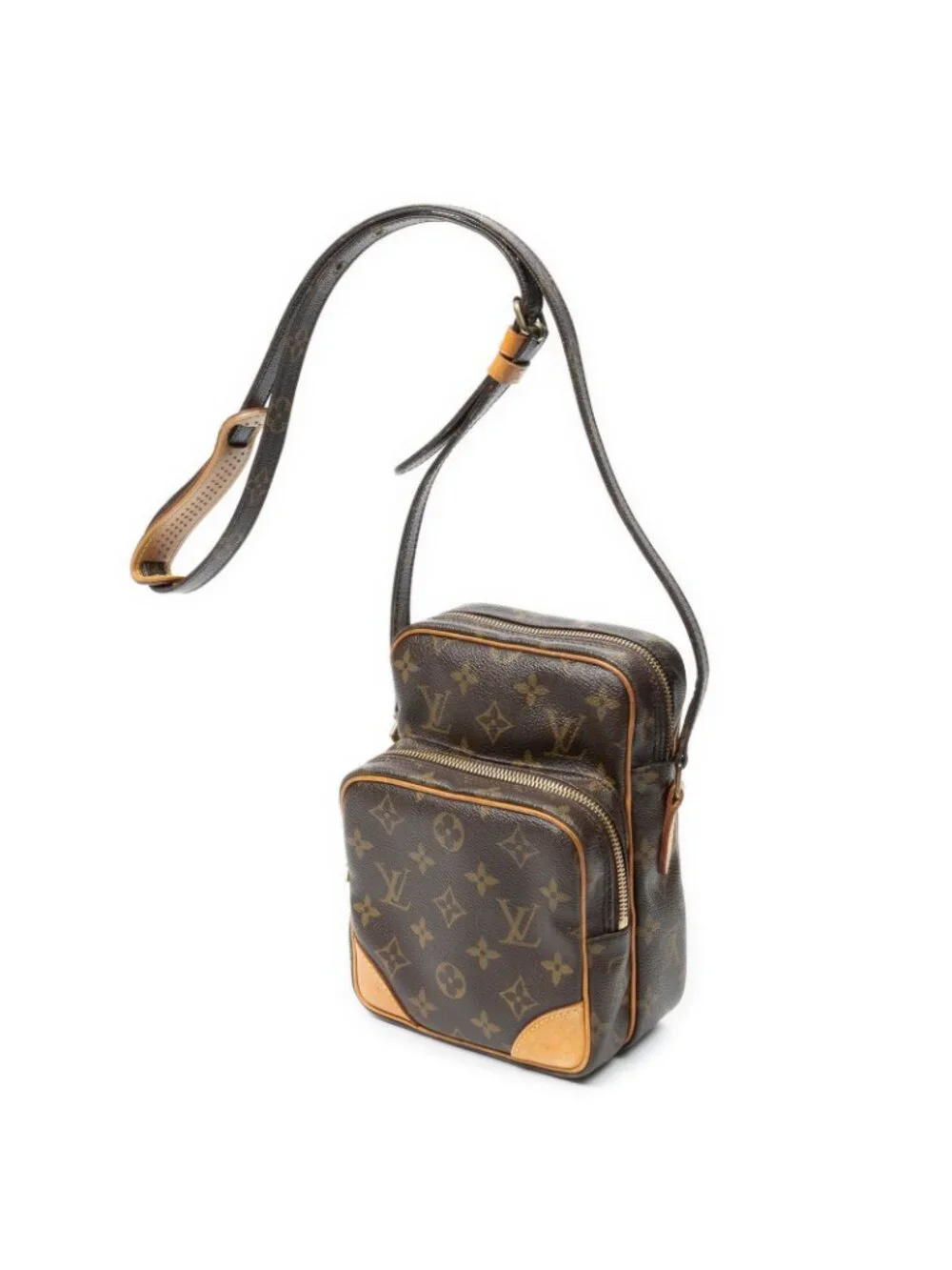 Louis Vuitton Amazon Brown Monogram Canvas Crossbody - Picture 2 of 11